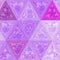 Colorful Jewel Elegance lilas triangle pattern