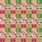 Colorful Kente Cloth Seamless Pattern