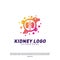 Colorful Kidney Logo Design Concept. Urology Logo Vector Template