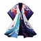 Colorful Kimono Robe: Dark Tonalities And Stylish Costume Design