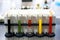 Colorful Laboratory Test tubes