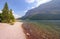 Colorful Lakeshore in the Mountains