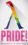 Colorful Lambda Symbol and Precepts for Gay Pride Commemoration, Vector Illustration