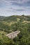 Colorful landscape image of Headstone Viaduct and Monsal Head in