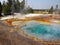 Colorful Landscape Yellowstone National Park, Wyoming