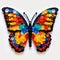 Colorful Lego Butterfly Art By George Eccles