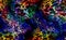 Colorful leopard skin pattern texture