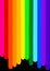 Colorful LGBTQ, festive and joyful colorful background