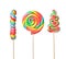 Colorful lollipops