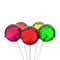 Colorful lollipops