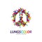 Colorful Lungs Logo Concept. Lungs with Colorful Logo Vector. Template Icon Symbol