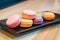 Colorful macarons