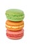 Colorful macaroons