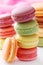 Colorful macaroons