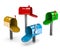Colorful Mail Boxes Collection