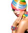 Colorful Makeup, Hair and Accessories