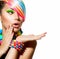 Colorful Makeup, Hair and Accessories