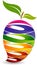 Colorful mango logo