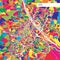 Colorful map of Vienna, Austria