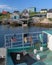 Colorful marina of Peggy`s Cove