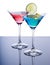 Colorful Martini Cocktails