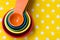 Colorful measuring spoon