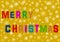 Colorful Merry Christmas lettering