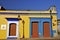 Colorful mexican houses