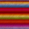 Colorful mexican serape blanket rug woven striped fabric seamless pattern, vector