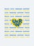 Colorful Minimal Peace Love Freedom for Ukraine Poster