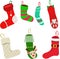 Colorful Models of Christmas Socks