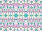 Colorful Modern Baroque Seamless Pattern.
