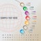 Colorful Modern Infographic Complement Time Line Template
