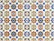 Colorful mosaic pattern - oriental tile backround
