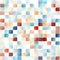 Colorful Mosaic Pattern: Seamless Wallpaper Vector With Subtle Gradations