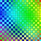 Colorful mosaic tile wall background