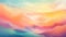 Colorful Mountain Scenery: Abstract Landscape Wallpaper With Flowing Textures