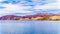 Colorful Mountains along the Cottonwood Basin of the Colorado River in El Dorado Canyon.