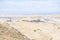 Colorful Mud volcanoes panoramic view