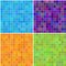 Colorful multi color seamless square tiles