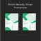 Colorful Multipurpose Geometric shape concepts Flyer Poster Template for corporate business photography agency Medical services he