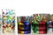 Colorful Murano water glasses set from Venice Italy