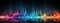 Colorful music rhythmic equalizer backgroundc