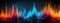 Colorful music rhythmic equalizer backgroundc