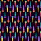 Colorful Musical Hand Microphone Seamless Pattern