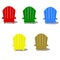 Colorful Muskoka Chairs