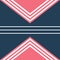 Colorful nautical themed geometric design