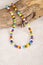 Colorful Necklace Made with Small Plastic Beads