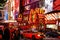 Colorful Night Life Times Square New York City