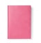 Colorful notebook on white background.